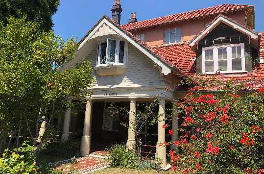 The Manor from Iluka Road