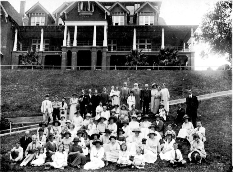 A gathering at The Manor, circa 1926 